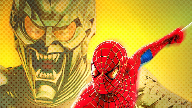 Spider-Man, Green Goblin, Tobey Maguire, HD wallpaper