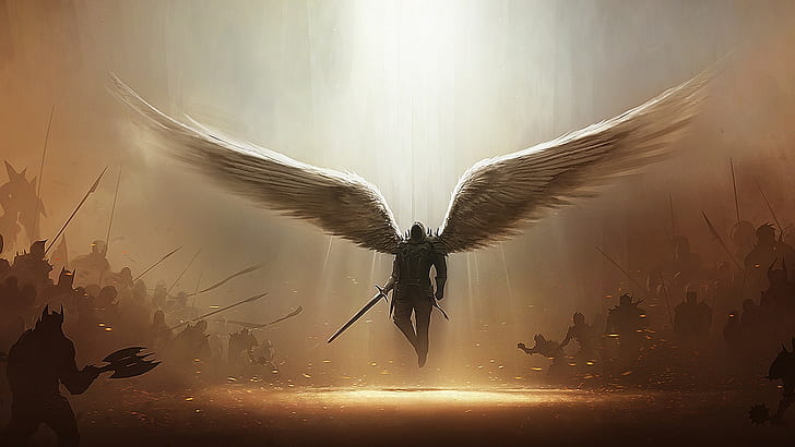 Legend Armor Tyrael Artwork Diablo III, games