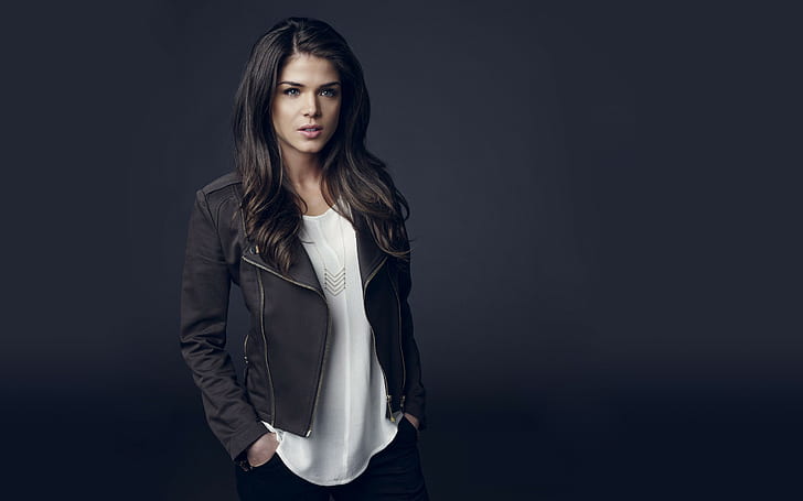 marie avgeropoulos, celebrities, girls, young adult, long hair, HD wallpaper