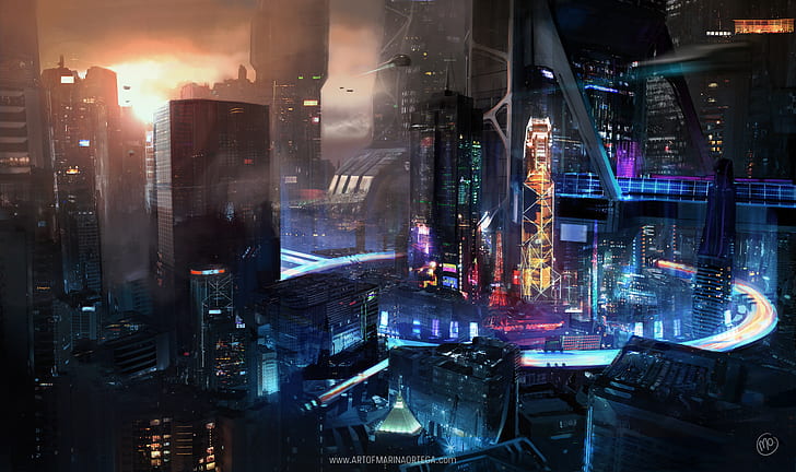 2048x1152] - Techno / Cyberpunk City : wallpaper  Cyberpunk city, Live  screen wallpaper, Computer wallpaper hd