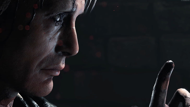 Hideo Kojima, E3 2017, screenshot, Mads Mikkelsen, Death Stranding, HD wallpaper