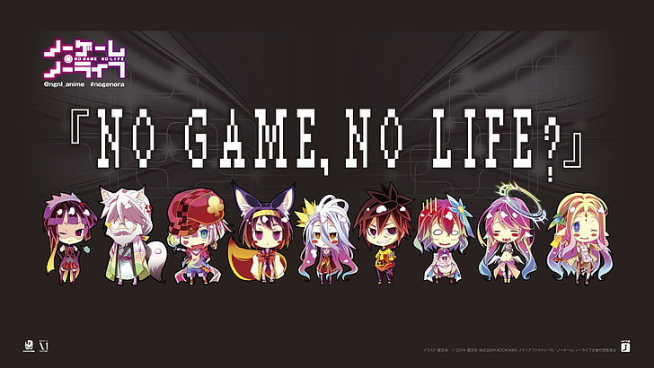 HD wallpaper: Anime, No Game No Life, Fiel Nirvalen, Izuna Hatsuse, Jibril  (No Game No Life) | Wallpaper Flare