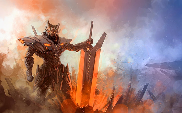 game digital wallpaper, Pulsefire Jarvan, Jarvan IV, League of Legends