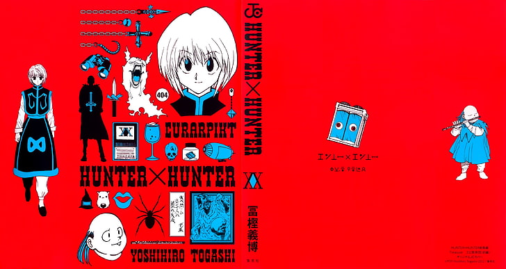 HunterXHunter, Kurapika, communication, red, technology, music