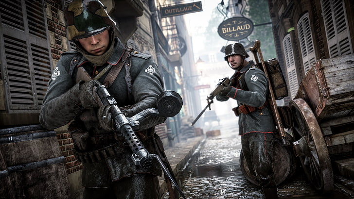 game wallpaper, Battlefield 1, EA DICE, World War I, German Army