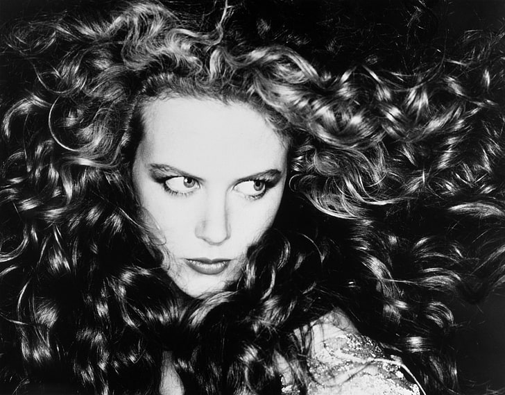 women, actress, long hair, face, portrait, Nicole Kidman, curly hair