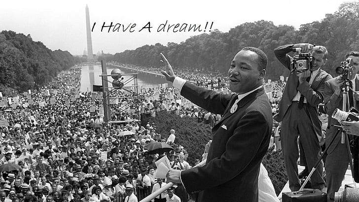 Male celebrities, 1920x1080, martin luther king, i have a dream by martin luther king jr, HD wallpaper