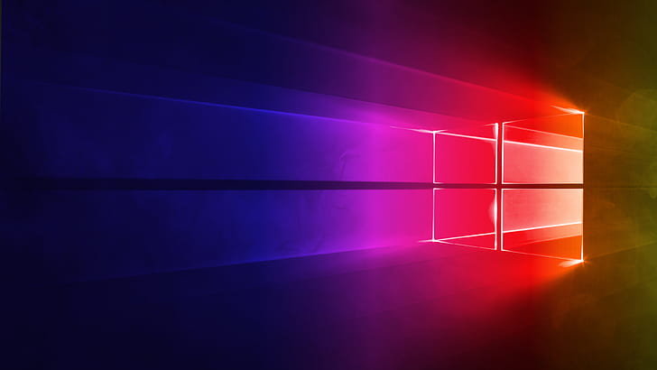 Windows 10, Microsoft Windows, logo HD wallpaper
