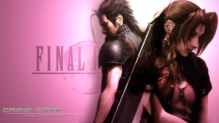 Final Fantasy, Crisis Core: Final Fantasy VII, Aerith Gainsborough, HD wallpaper