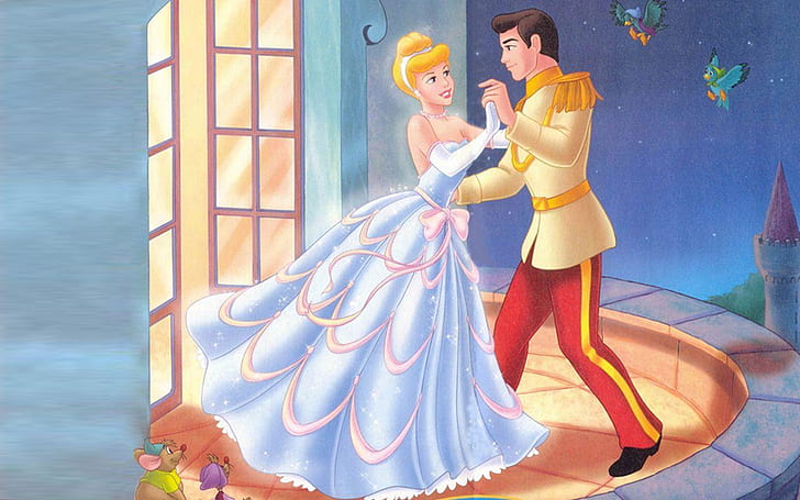 Princess Cinderella Dancing With Prince Charming Disney Movies 1920×1200