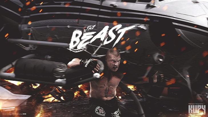 Brock Lesnar NEW WWE Champion 2019 PNG (W/ Beard) by SSJGokufan01 on  DeviantArt