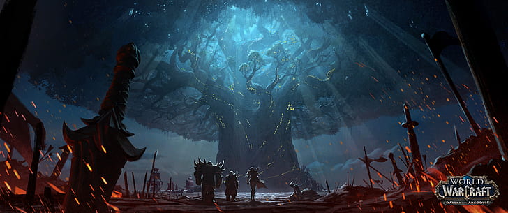 World of Warcraft, World of Warcraft: Battle for Azeroth, Nathanos Blightcaller, HD wallpaper