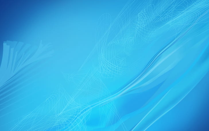 Blue Abstract  HD, 3d, HD wallpaper