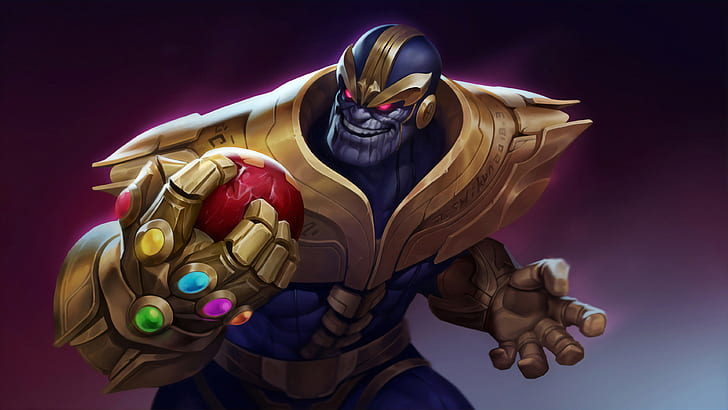 Wallpaper 4k Thanos Infinity Gauntlet Wallpaper