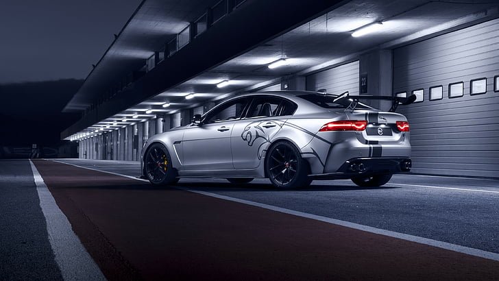 Jaguar XE SV Project 8, 2018 Cars, 4K, HD wallpaper