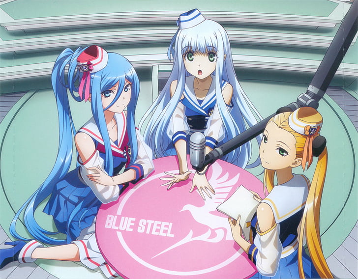 Anime, Arpeggio of Blue Steel, Haruna (Arpeggio Of Blue Steel), HD wallpaper