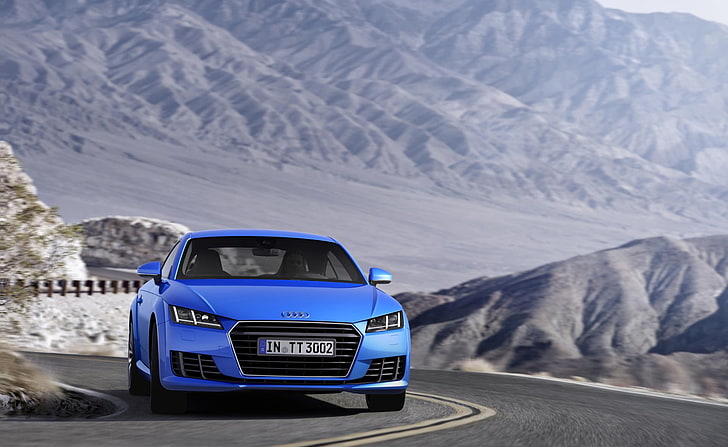 Audi TT Clubsport Turbo Concept, new audi tt 2014, car, mountain, HD wallpaper