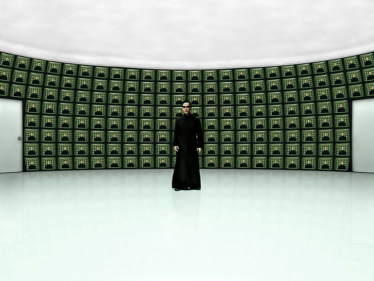 the matrix movies the matrix reloaded neo keanu reeves, one person