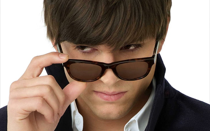 Ashton Kutcher with Sunglasses, actor, producer, model, investor