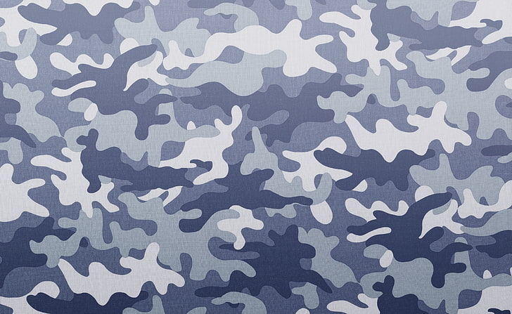 Camo, blue camouflage painting, Aero, Vector Art, full frame, HD wallpaper