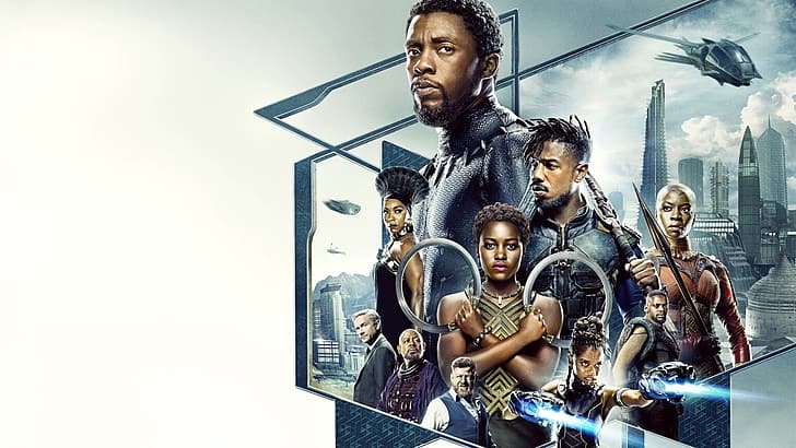 Black Panther, Marvel Cinematic Universe, MCU, Wakanda, T'challa, HD wallpaper