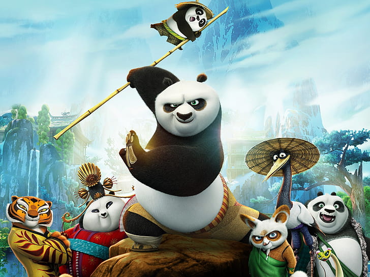 2016 movie, Kung Fu Panda 3, KungFu, HD wallpaper