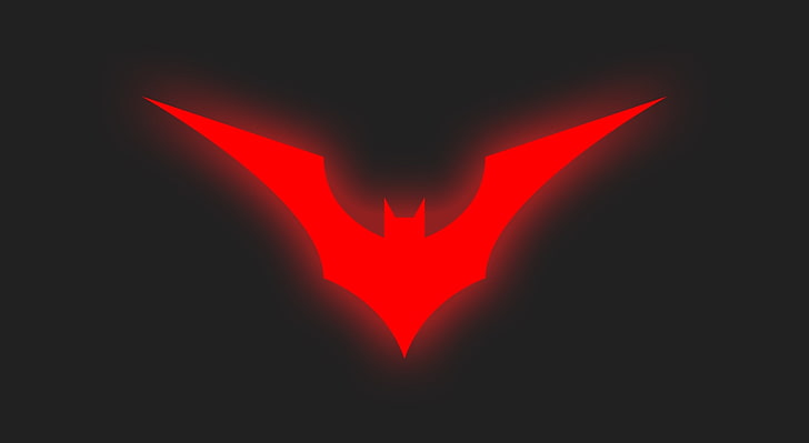 Batman Logo, Movies, bruce, wayne, red, no people, black color, HD wallpaper