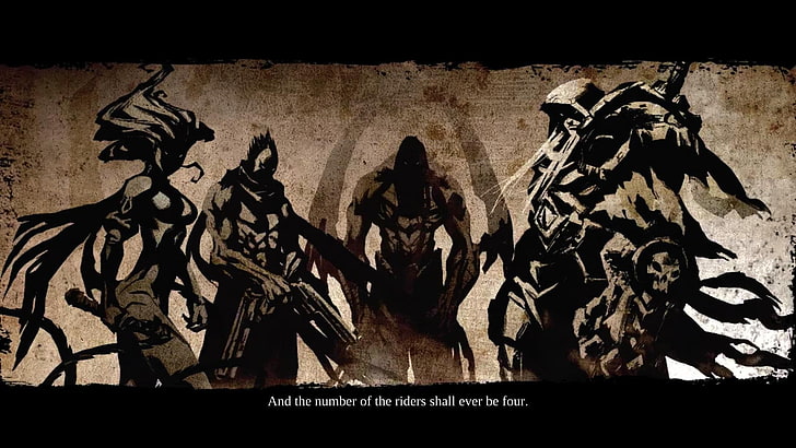 Darksiders, death, Four Horsemen Of The Apocalypse, war