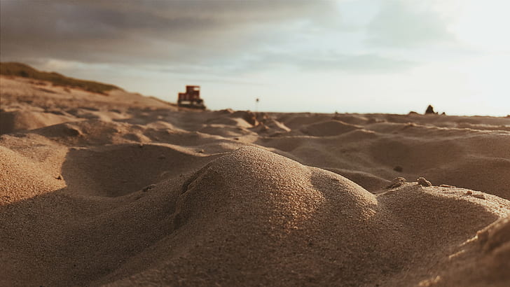 landscape, phone camera, sand, HD wallpaper
