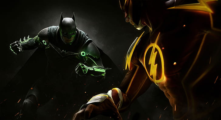 Injustice 2, Flash, Xbox, 2017 Games, 4K, Batman, PS4