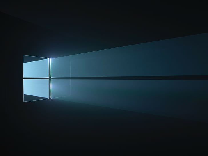 windows 10 abstract gmunk, blue, no people, wall - building feature HD wallpaper
