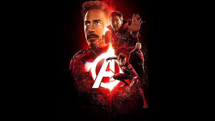 HD wallpaper: avengers: infinity war, spider-man, doctor strange, iron man  | Wallpaper Flare