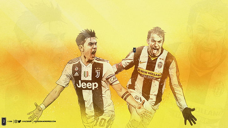 Soccer, Juventus F.C., Alessandro Del Piero, Paulo Dybala