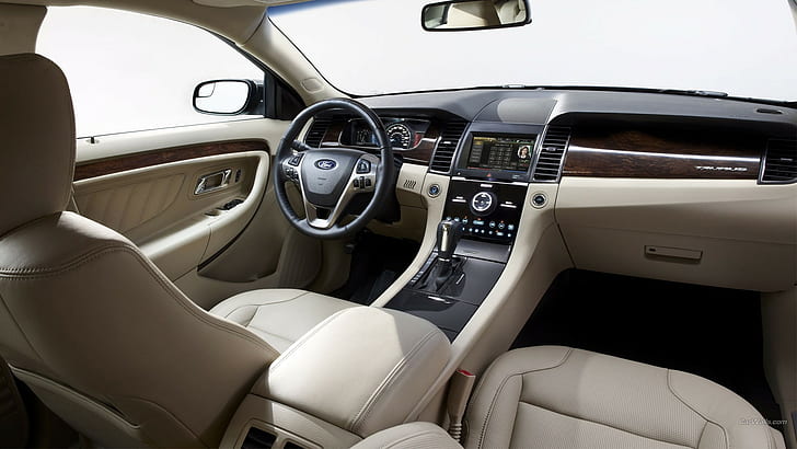 Ford Taurus, car interior, vehicle, HD wallpaper