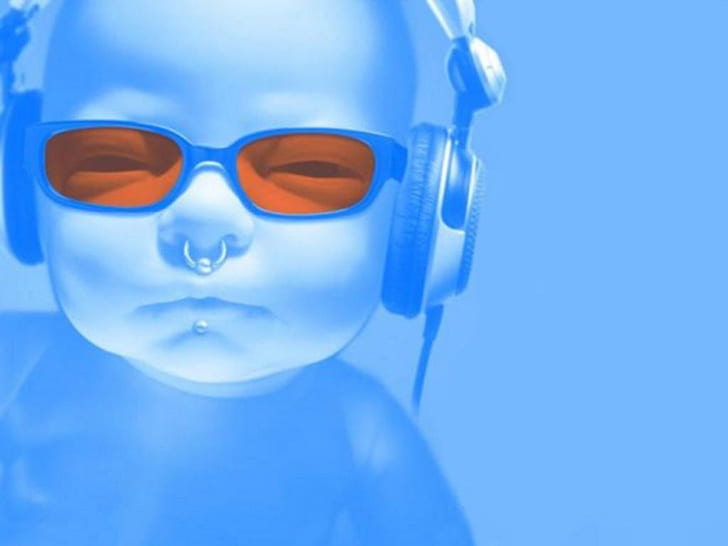 HD wallpaper: baby blue DJ baby People Other HD Art, Music | Wallpaper Flare