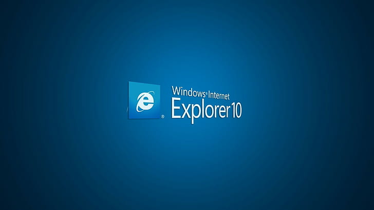 HD wallpaper: Internet Explorer, computer, digital art, minimalism, blue  background | Wallpaper Flare