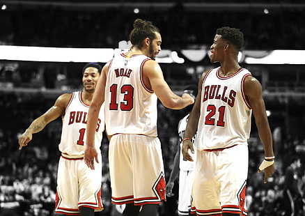 HD wallpaper: Basketball, Chicago Bulls, Derrick Rose, Jimmy Butler, Joakim  Noah | Wallpaper Flare