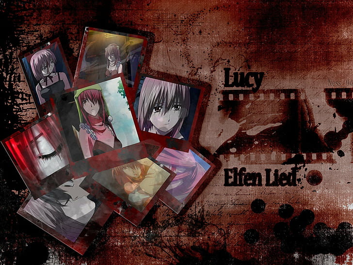 anime, Elfen Lied, Lucy, HD wallpaper