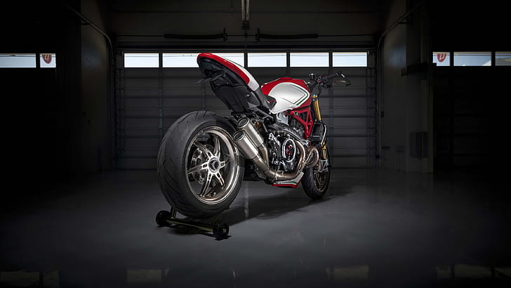 Ducati Monster 1200 Tricolore by Motovation 2019 4K, HD wallpaper