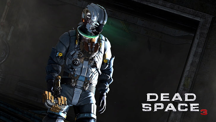 Dead Space 3 digital wallpaper, video games, front view, men, HD wallpaper