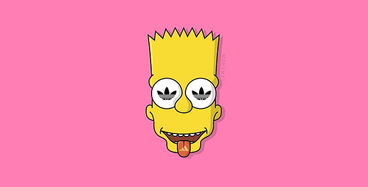 Minimalism, Figure, Language, Face, Adidas, Simpsons, Bart