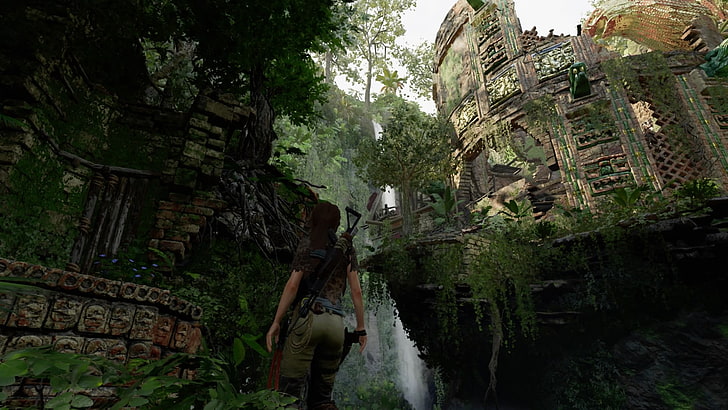 Lara Croft, Shadow of the Tomb Raider, PlayStation 4, video games