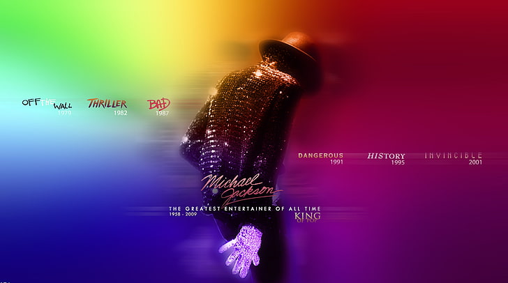 FoMef - Michael Jackson 5K, Music, Colorful, King, finance, business, HD wallpaper