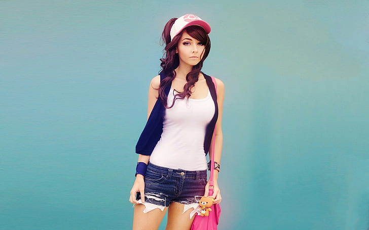 pokemon amy thunderbolt, young adult, standing, one person