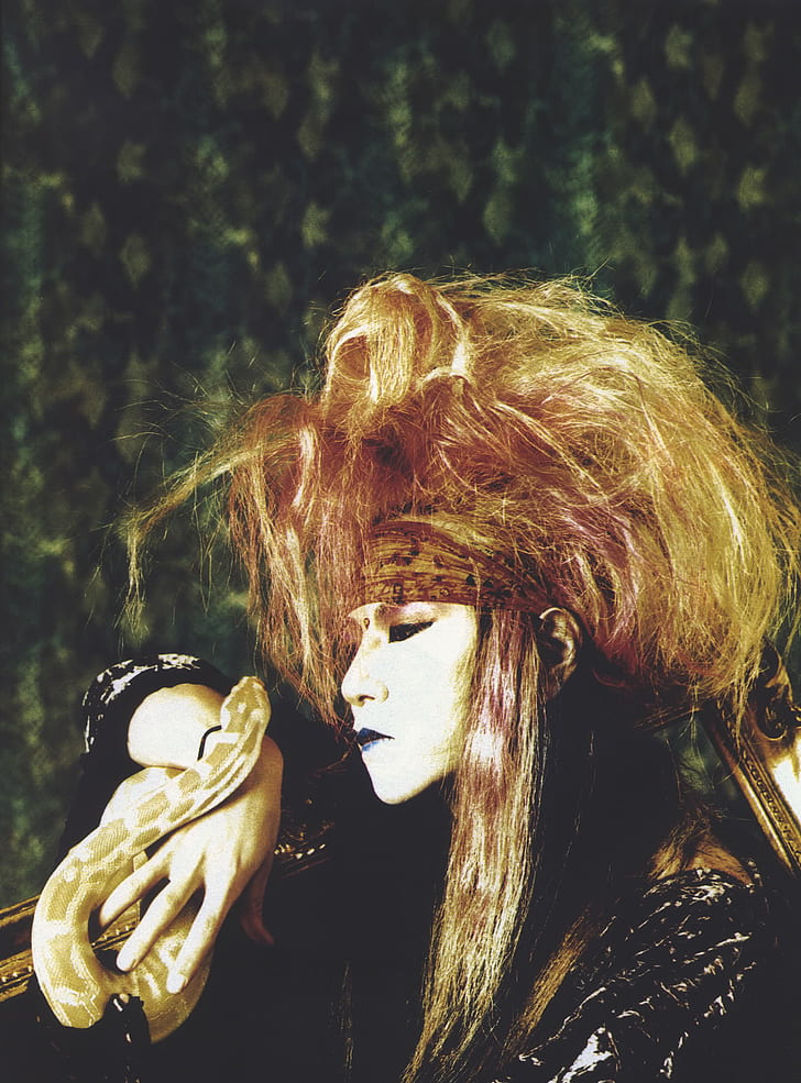 Hide, Musician, Makeup, Hairstyle