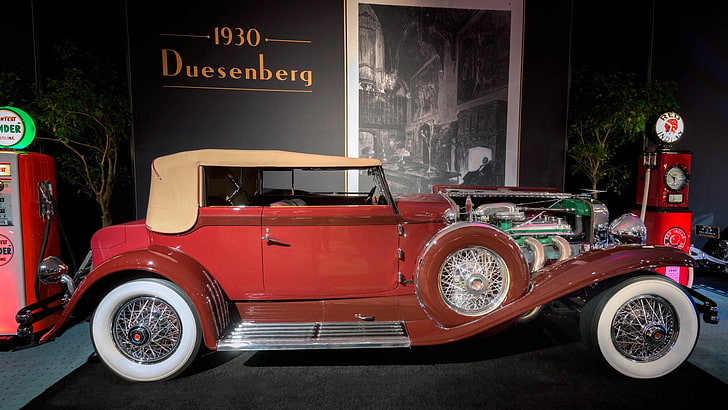 Duesenberg, Duesenberg Model J, Car, Classic Car, Convertible, HD wallpaper