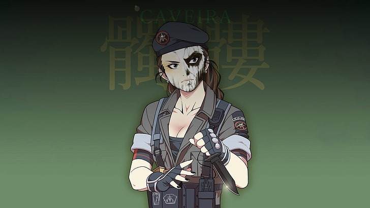 HD wallpaper: Rainbow Six: Siege, knife, Brazilian, Caveira, bope, special  forces | Wallpaper Flare