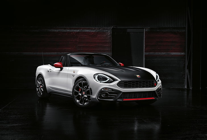 Abarth 124 Spider 1080p 2k 4k 5k Hd Wallpapers Free Download Wallpaper Flare