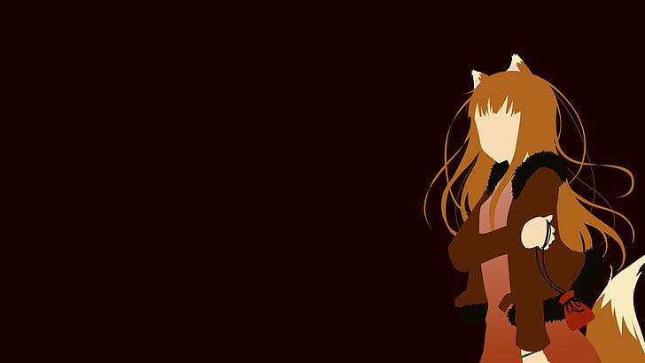 Anime, Spice and Wolf, Animal Ears, Brown Hair, Girl, Holo (Spice & Wolf)