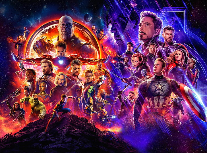 The Avengers, Avengers Endgame, Ant-Man, Black Panther (Marvel Comics), HD wallpaper